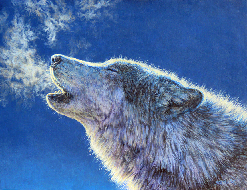 BH2 – Song of the Spirit- wolf © Beth Hoselton