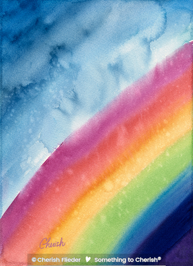 CF – Painted Designs C2203 Rainbow Full © Cherish Flieder