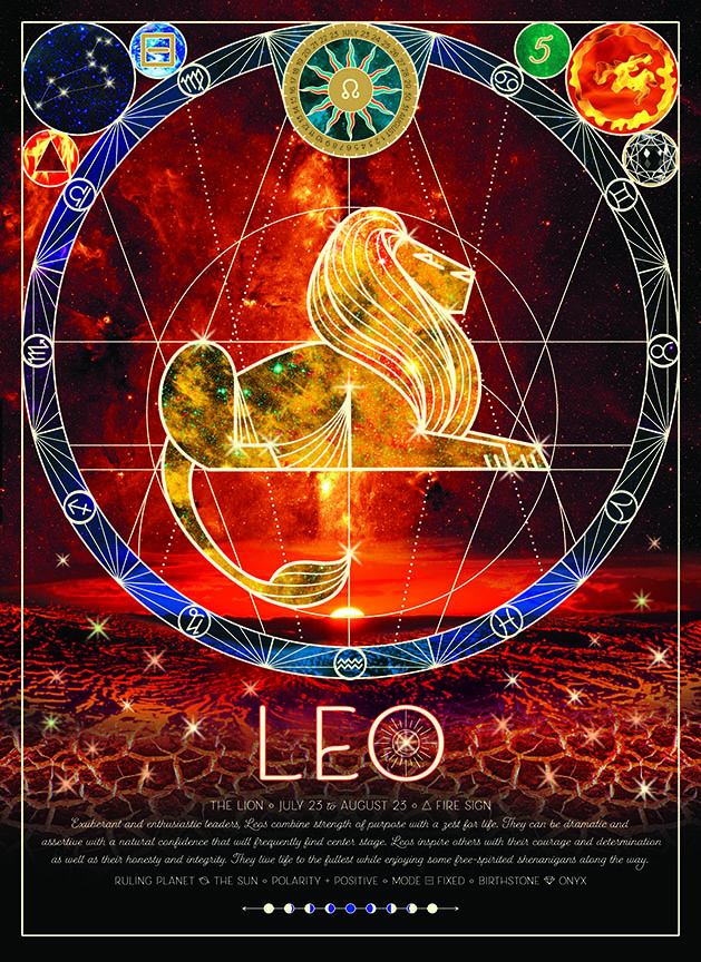 CHIC – Astrology – Leo 45015© Cobble Hill Puzzle Company