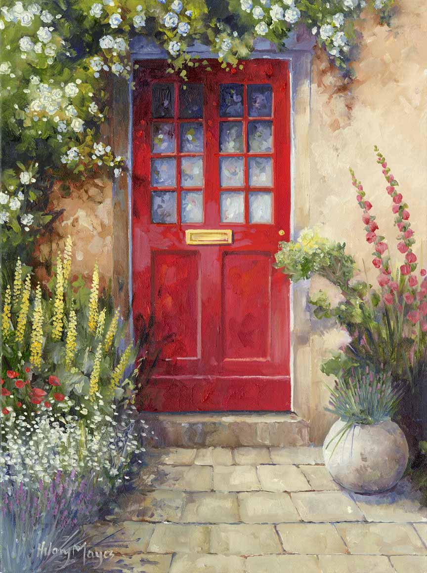 HM – Doors – Red Door © Hilary Mayes
