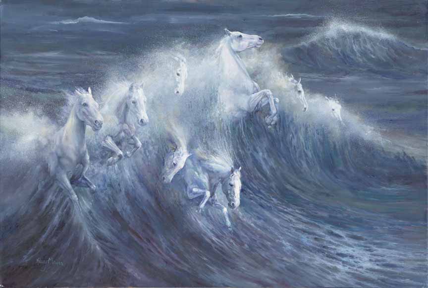 HM – Wildlife – White Horses 2 © Hilary Mayes
