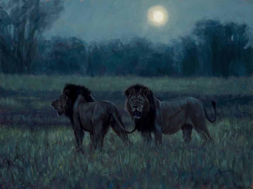 JB – African – Night Watchmen © John Banovich
