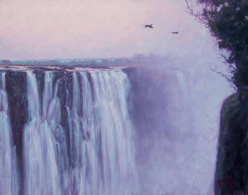 JB – African – Victoria Falls at Dawn © John Banovich