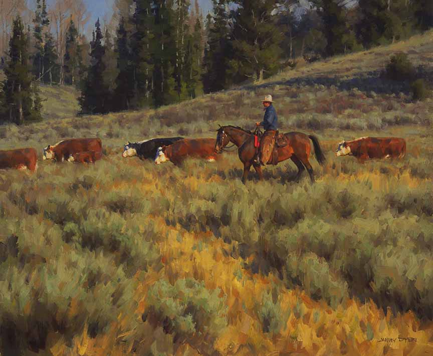 JD2 – Wyoming Cowboy © Jimmy Dyer