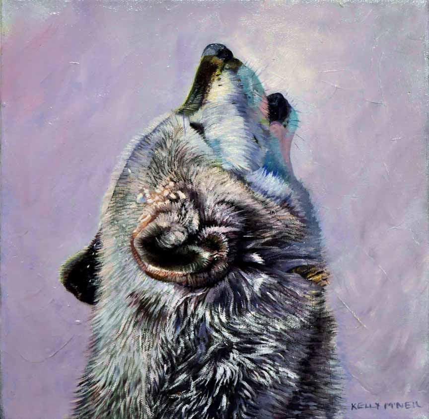KM2 – Storm Whisperer – Timber Wolf © Kelly McNeil