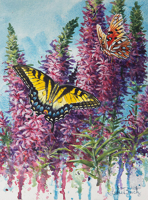 LB – Butterflies – Flying Flowers 2021 C © Luke Buck