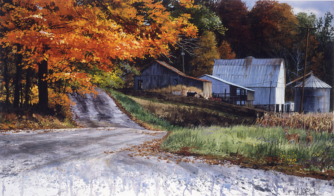 LB – Rural America – A Country Road 9711 C © Luke Buck