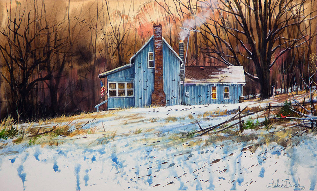 LB – Rural America – A Warm Winter Morning 1621 C © Luke Buck