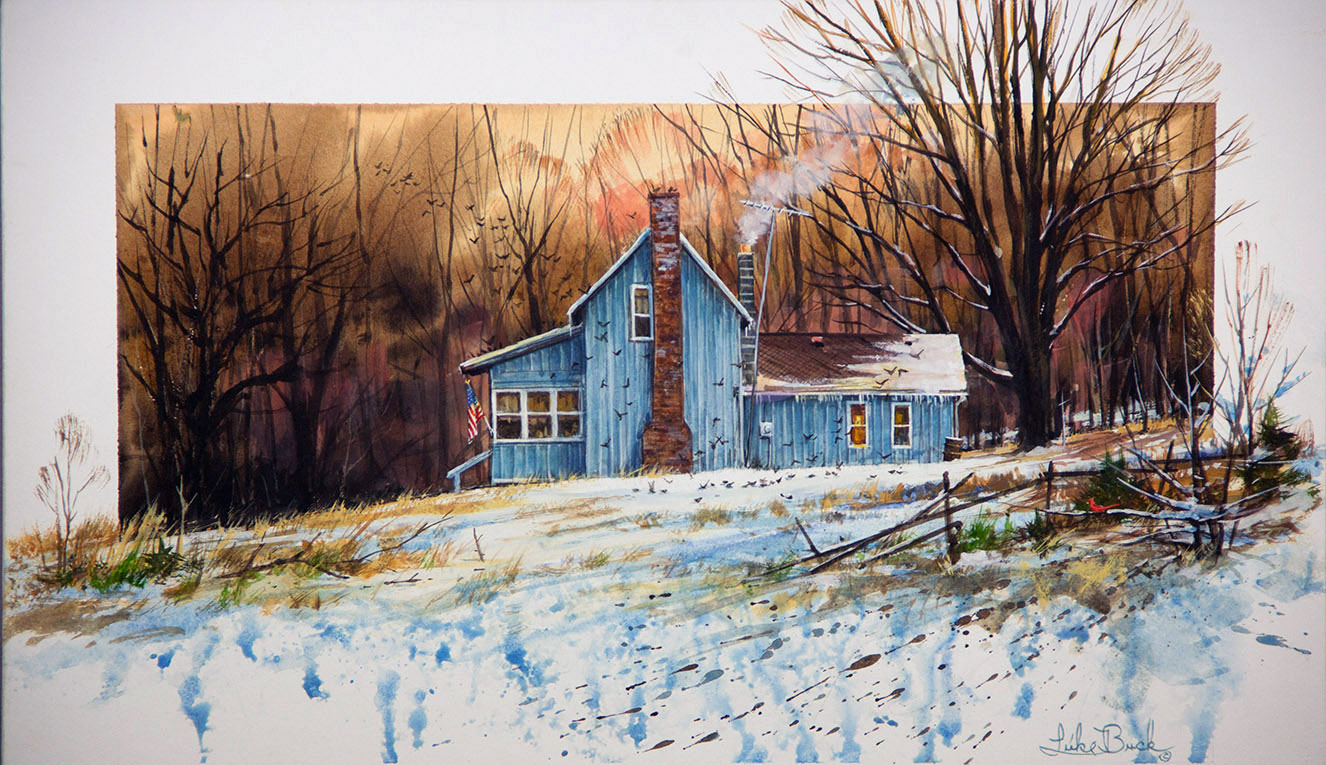 LB – Rural America – A Warm Winter Morning 1621 © Luke Buck