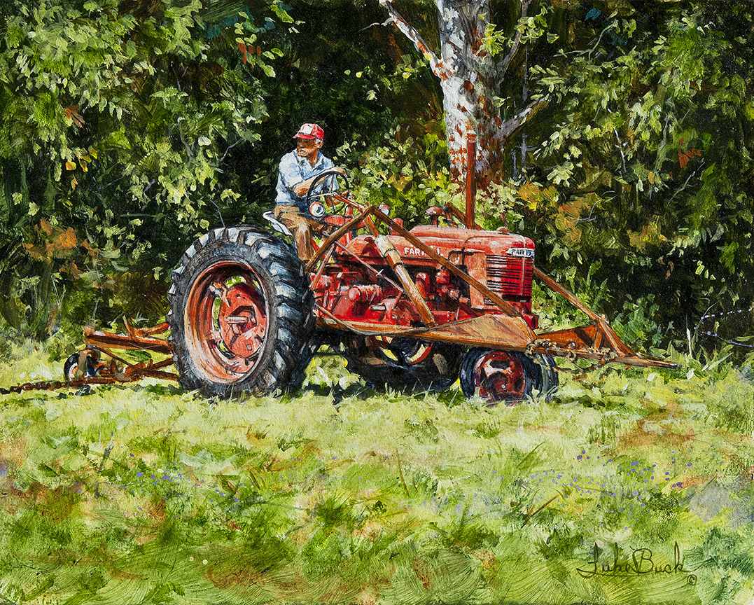 LB – Rural America – All Farmer on his Farmall 1131 © Luke Buck
