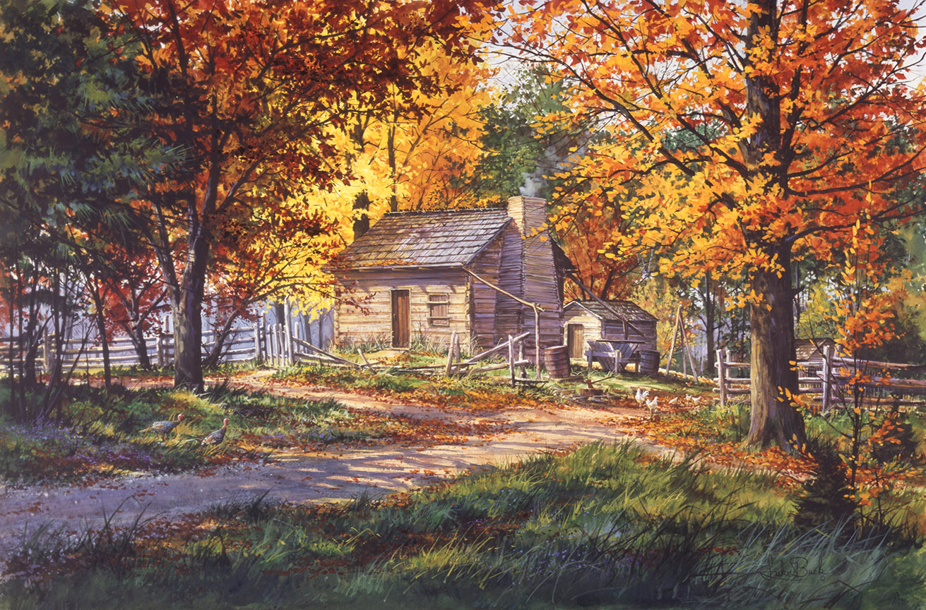 LB – Rural America – Back Home – Lincoln’s Boyhood Home 0107 © Luke Buck