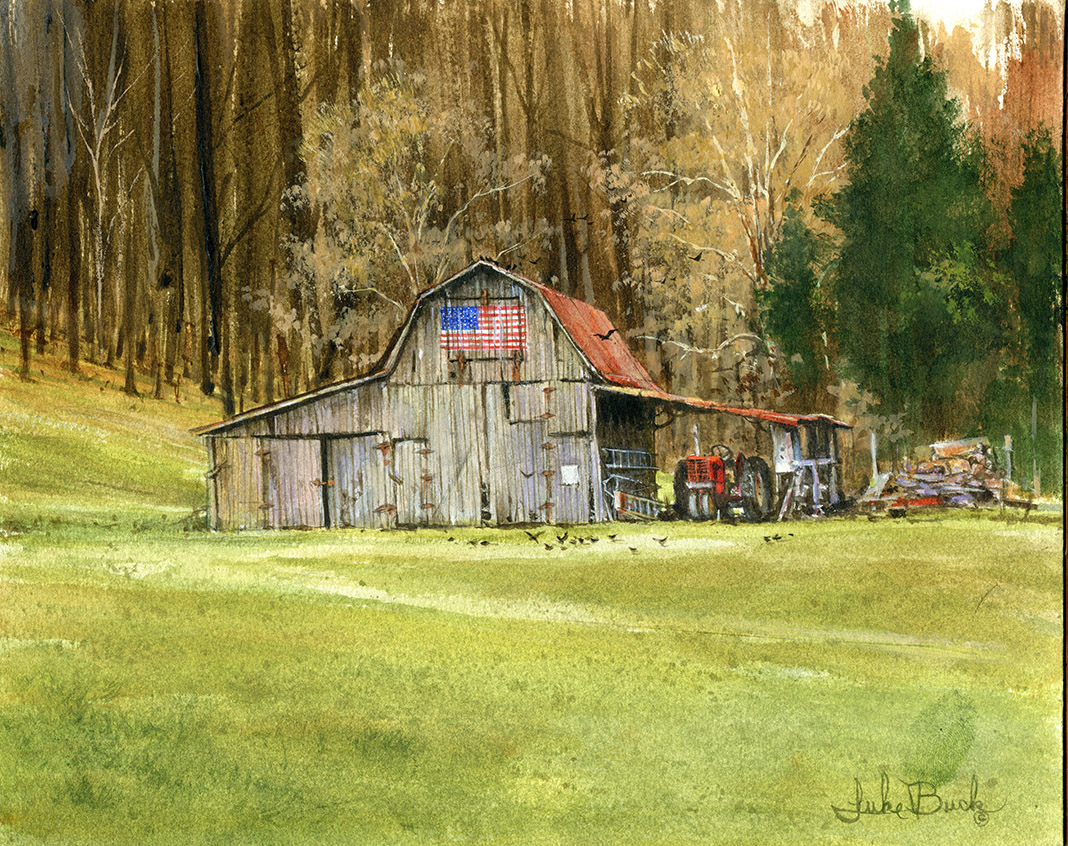 LB – Rural America – Barn Hinge 1732 © Luke Buck