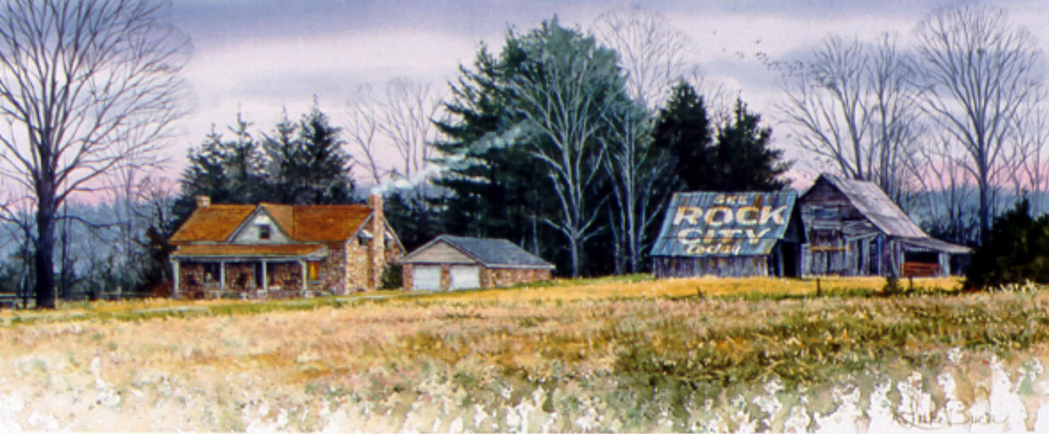 LB – Rural America – Barn Sign C © Luke Buck