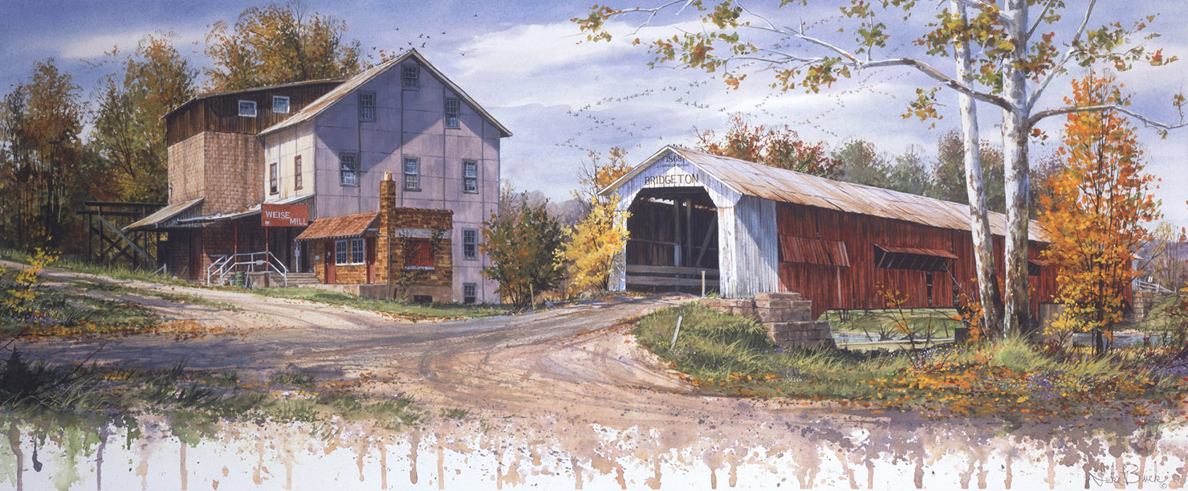 LB – Rural America – Bridgeton Weise Mill C © Luke Buck