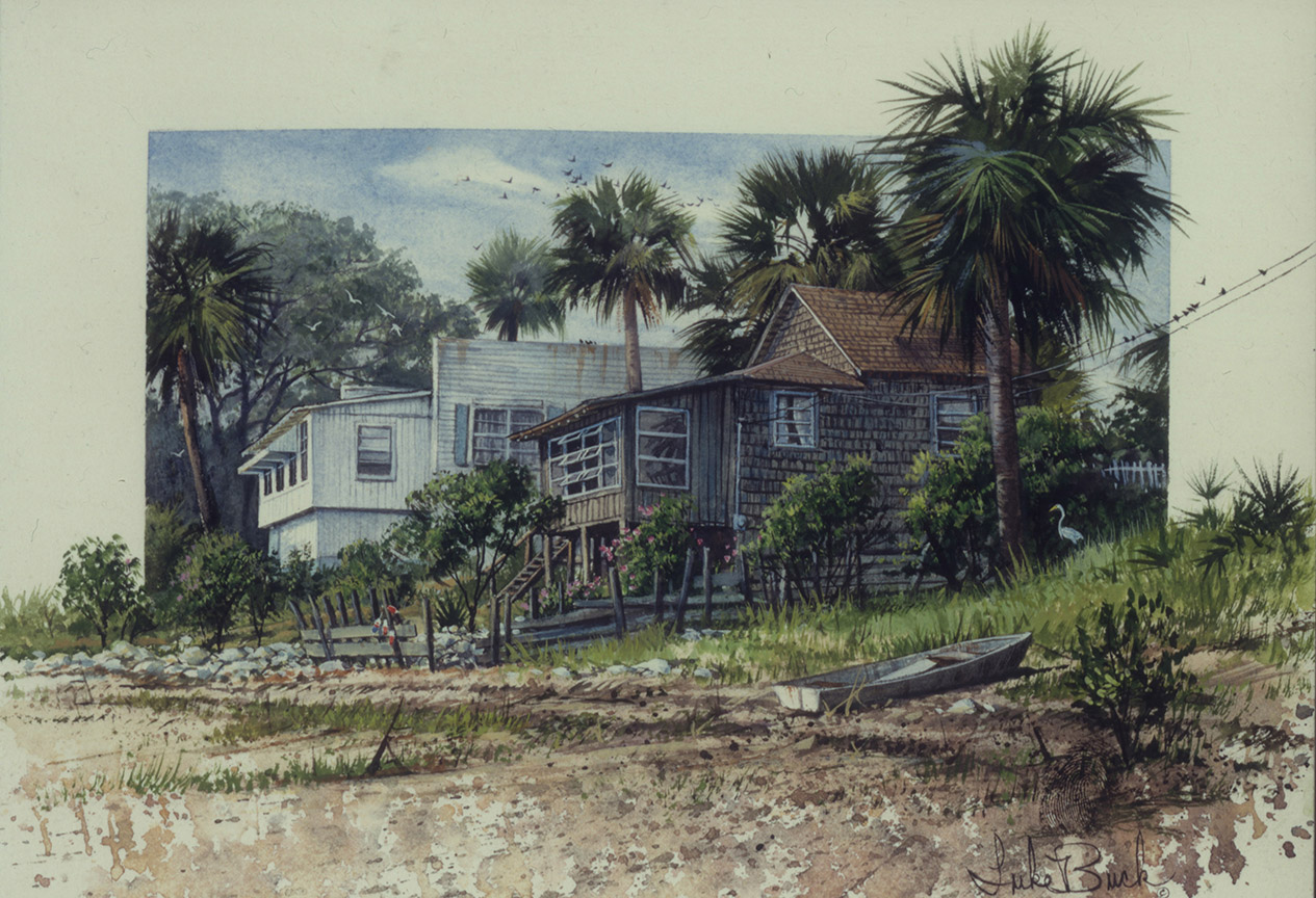 LB – Rural America – Cedar Key Beach House II © Luke Buck
