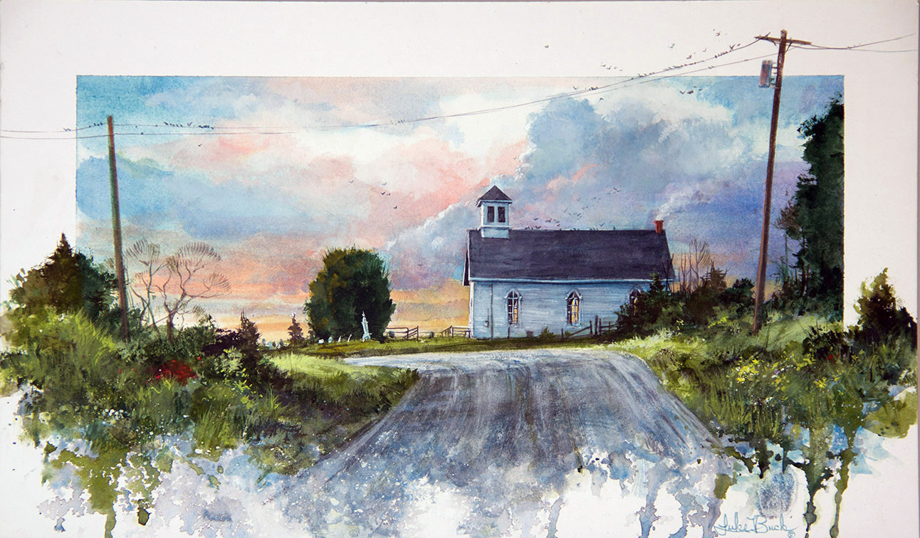 LB – Rural America – Church In The Sky 1627 © Luke Buck