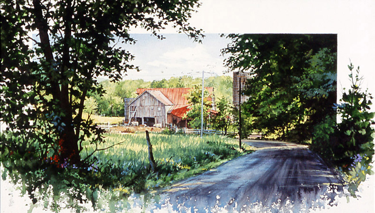 LB – Rural America – County Road 0318 © Luke Buck