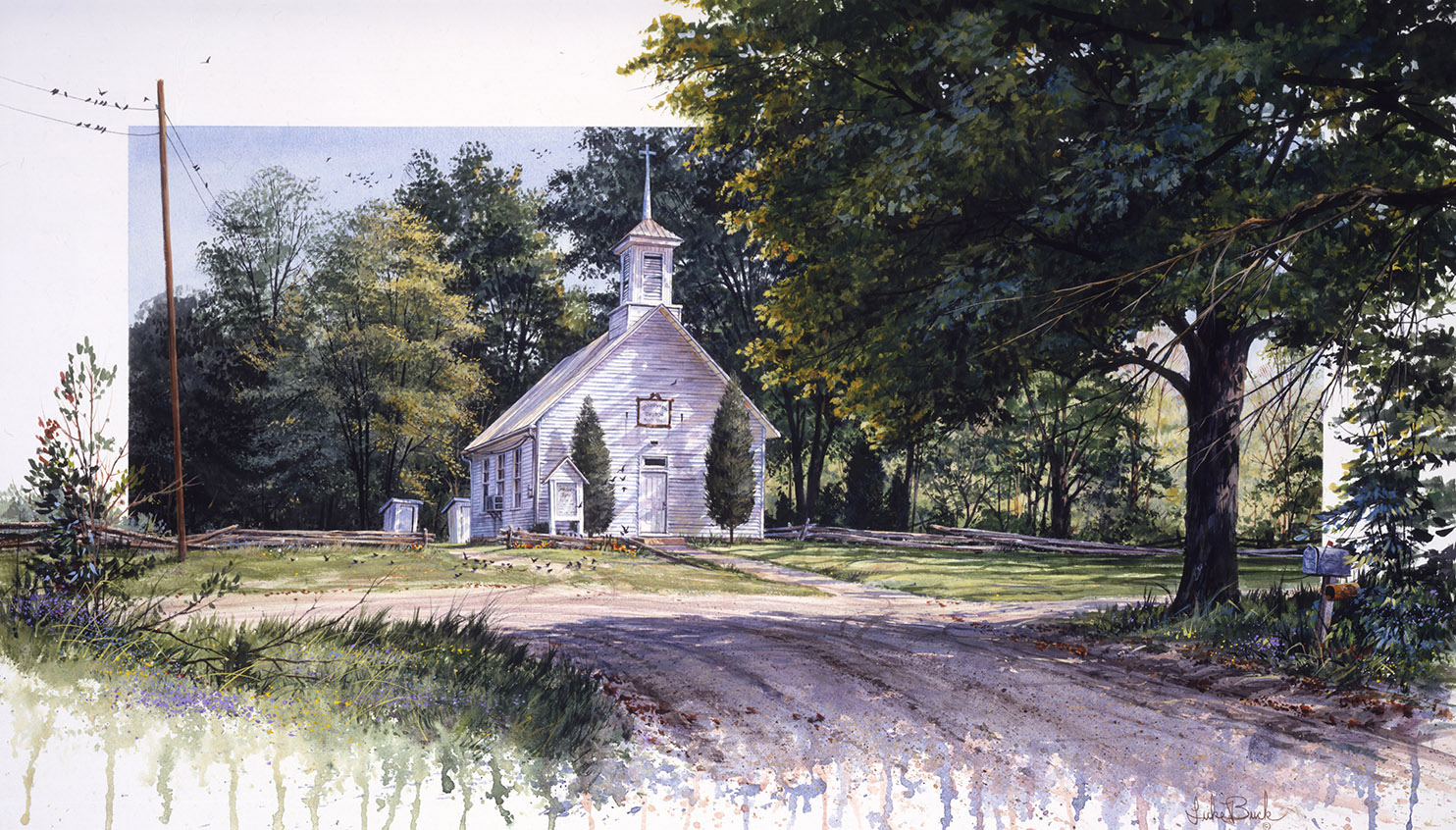 LB – Rural America – Grandview Church © Luke Buck