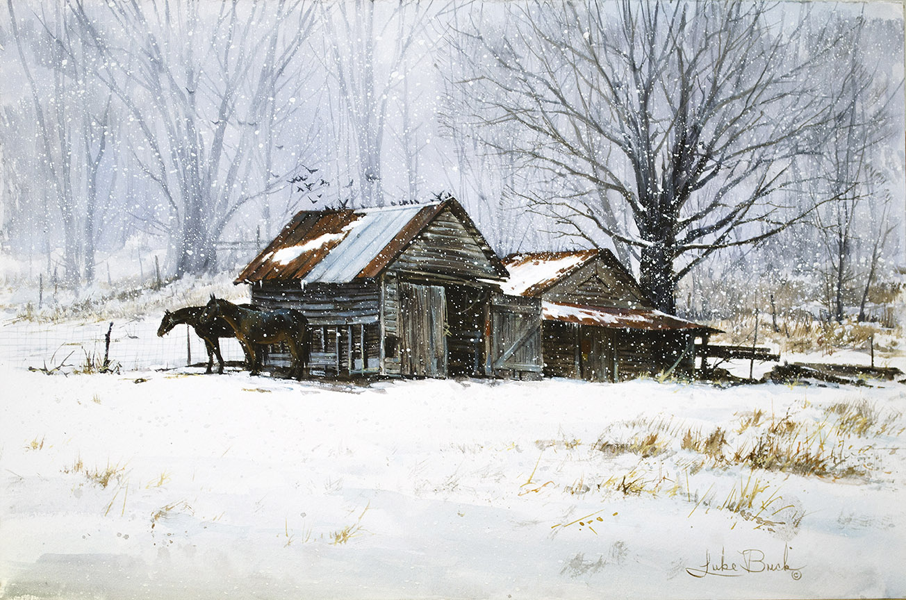 LB – Rural America – Mid Winter 1202 © Luke Buck