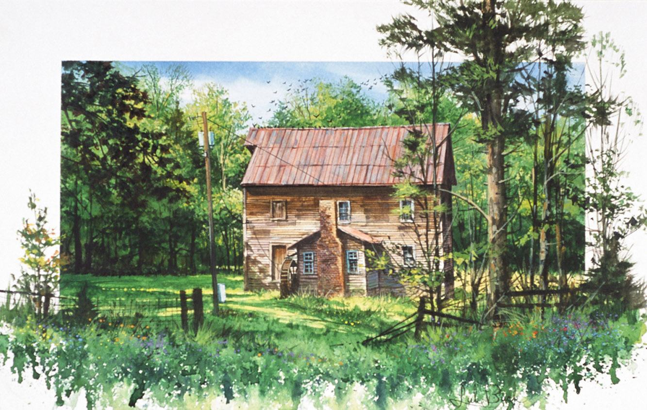 LB – Rural America – Retired Mill, NC © Luke Buck