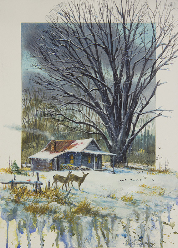 LB – Rural America – Someones House 1942 © Luke Buck