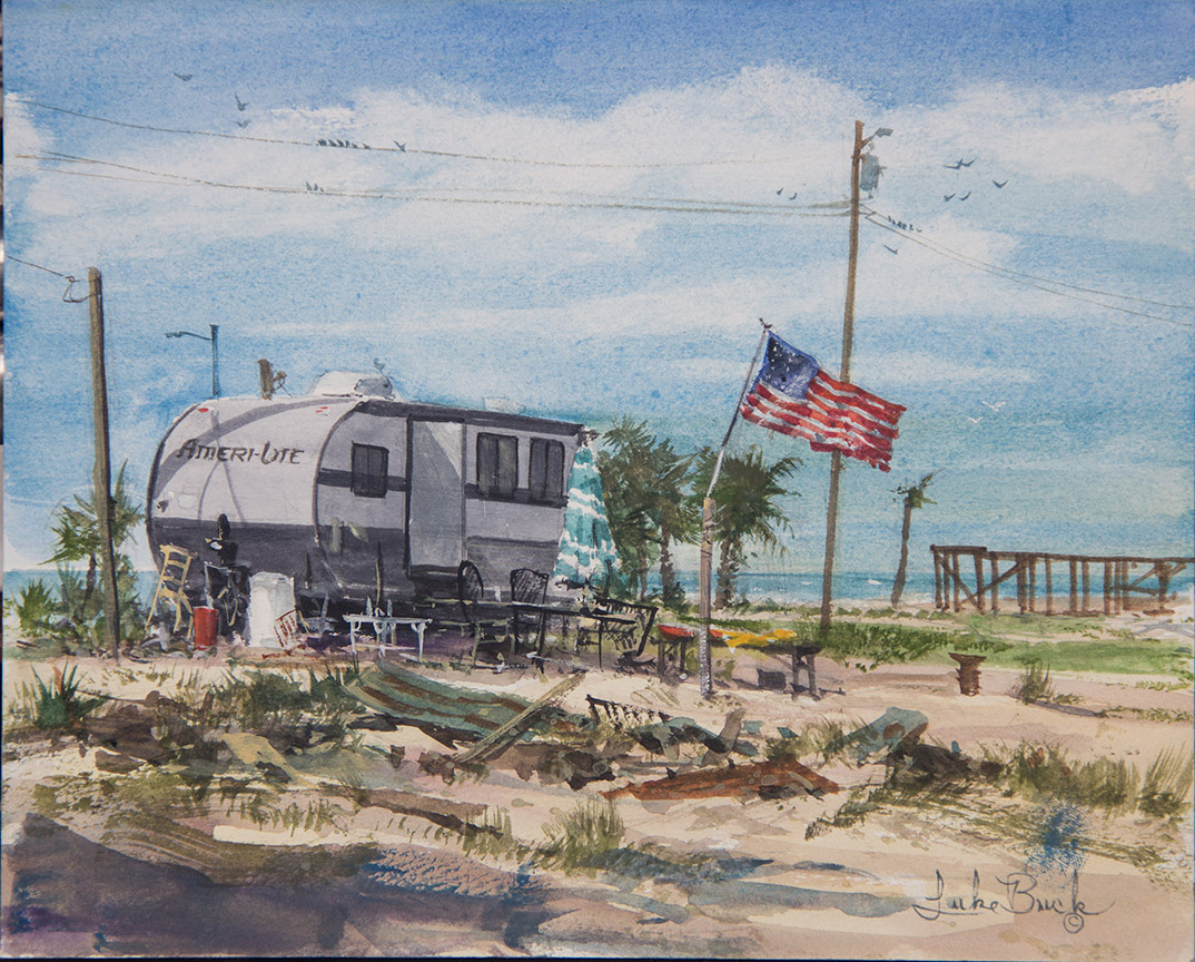 LB – Rural America – The Flag Is Still There 1905 © Luke Buck
