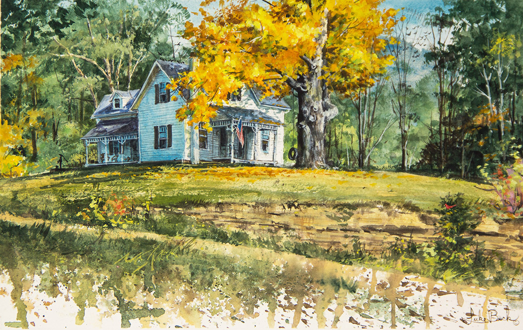 LB – Rural America – The House on the Hill 2111 C © Luke Buck