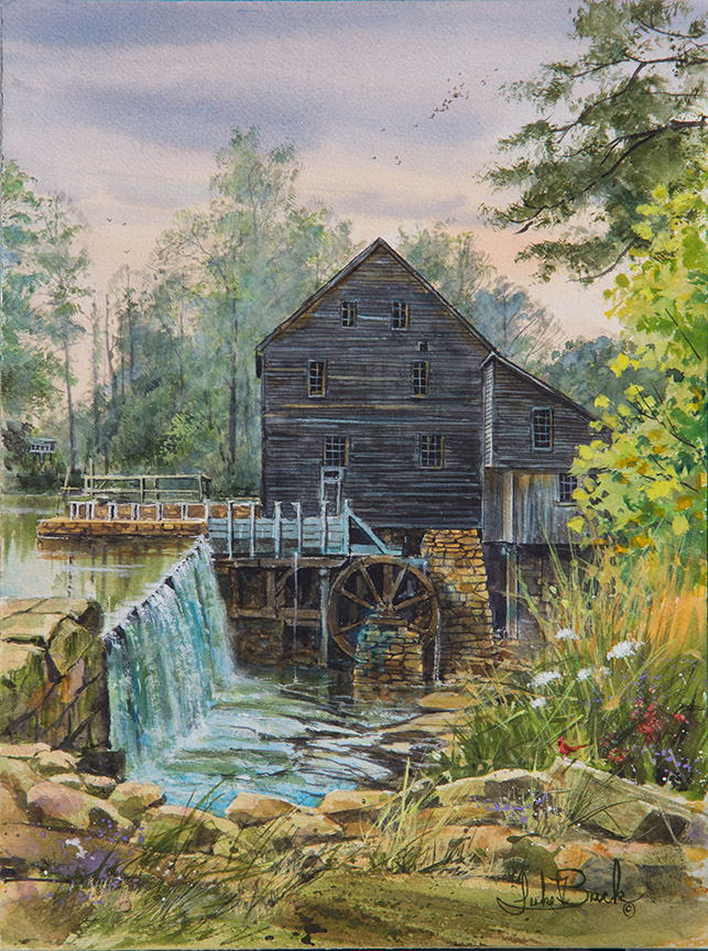 LB – Rural America – Treasure Of History, Yates Mill 1442 © Luke Buck