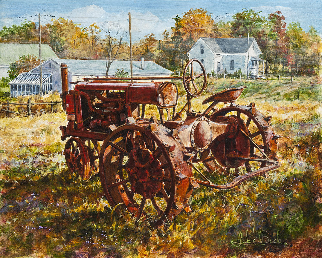 LB – Rural America – Vintage Farmall 1133 © Luke Buck