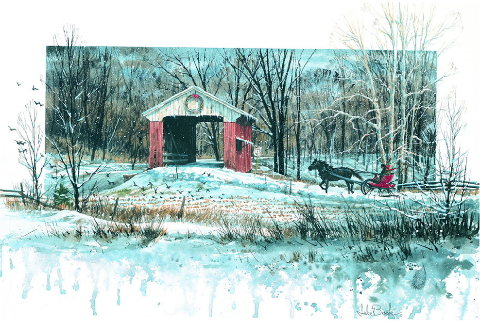 LB – Rural America – Winter Crossing © Luke Buck