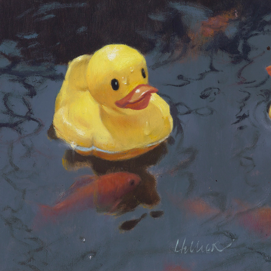 MH – Rubber Ducky with Goldfish © Matthew Hillier