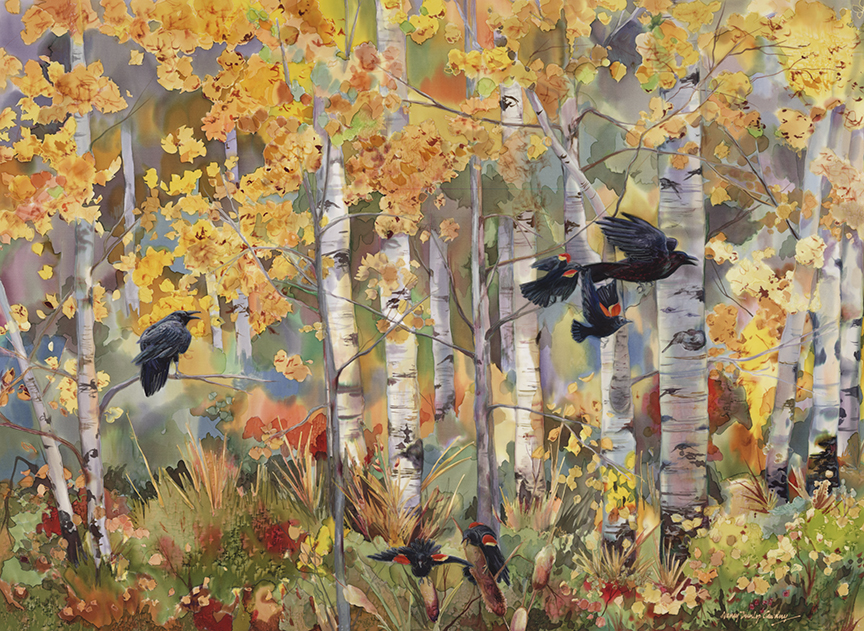 NDC – Autumn Canopy © Nancy Dunlop Cawdrey