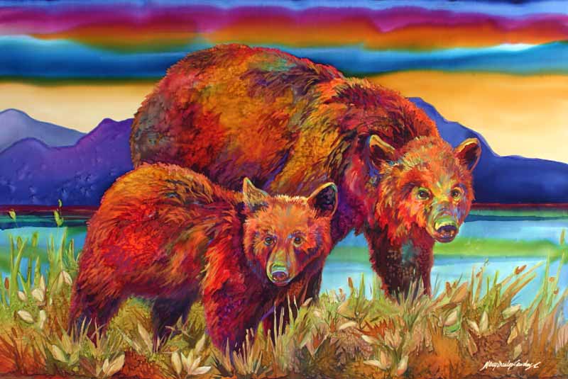 NDC – Black Bears Gone Wild © Nancy Dunlop Cawdrey