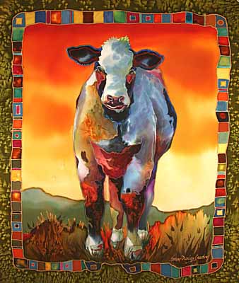 NDC – Cows – Belle of the Ball © Nancy Dunlop Cawdrey