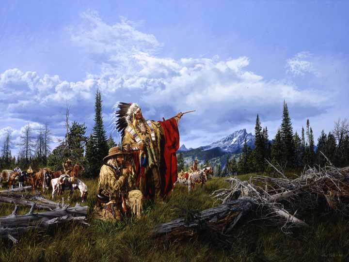 PC – In the Land of the Teton Sioux © Paul Calle