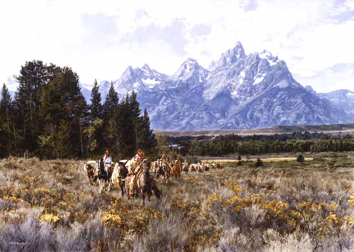 PC – In the Valley of the Grand Tetons © Paul Calle