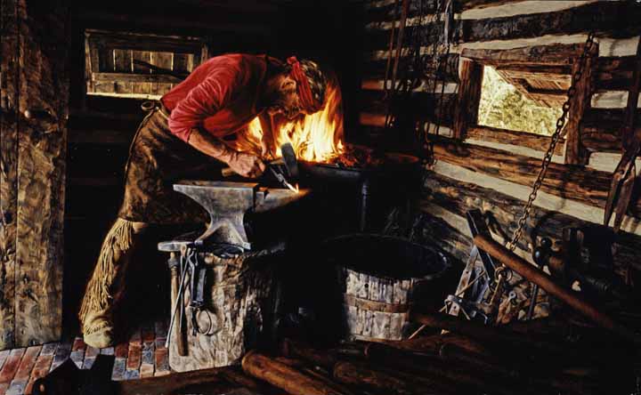 PC – The Frontier Blacksmith © Paul Calle