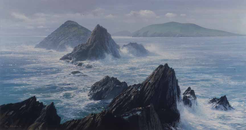 PE – Blasket Sound frm Dunmore Head, Kerry #1431 by Peter Ellenshaw © Ellenshaw.com