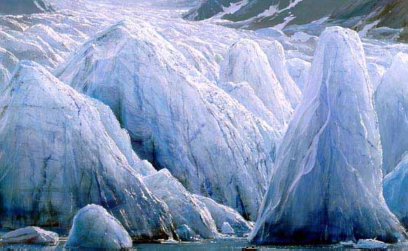 PE – Glacier by Peter Ellenshaw #1989 © Ellenshaw.com