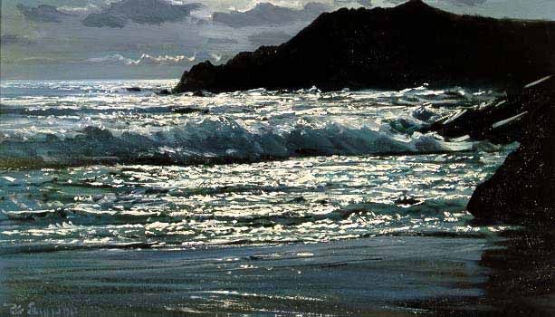 PE – Glistening Sea by Peter Ellenshaw no# © Ellenshaw.com