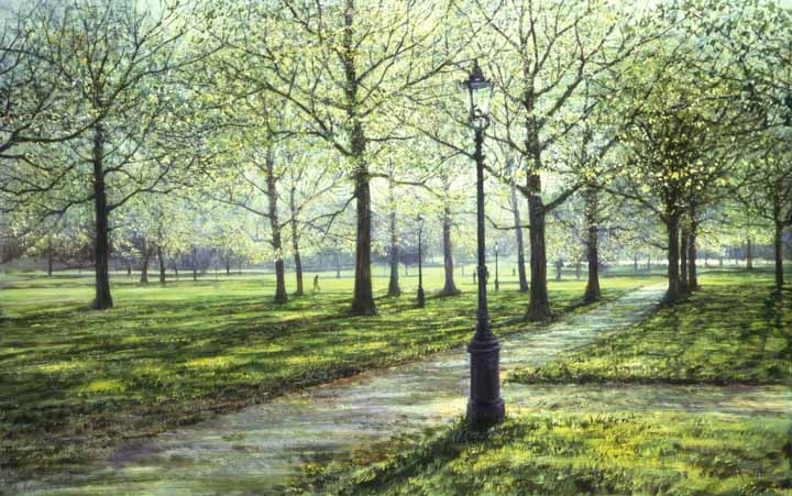 PE – London Park #1841 by Peter Ellenshaw © Ellenshaw.com
