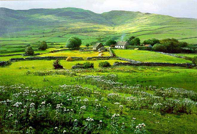 PE – Shanafaragham, South County Mayo by Peter Ellenshaw #1513 © Ellenshaw.com