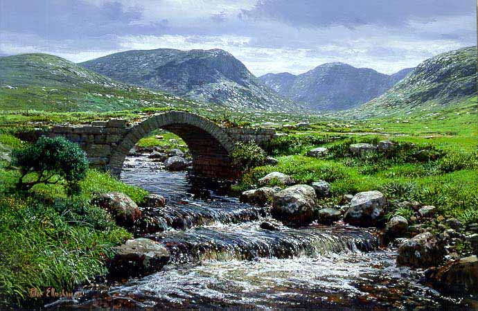 PE – Stone Bridge Ireland by Peter Ellenshaw #12 © Ellenshaw.com