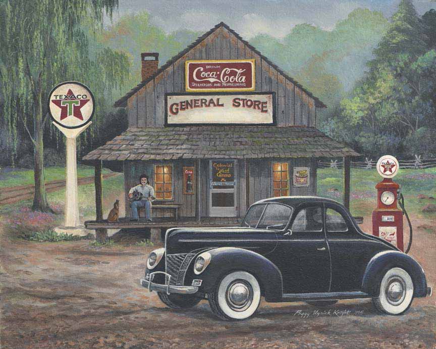 PMK – ’40s Ford by Peggy Myrick Knight © Southern Touch Crafters, LLC