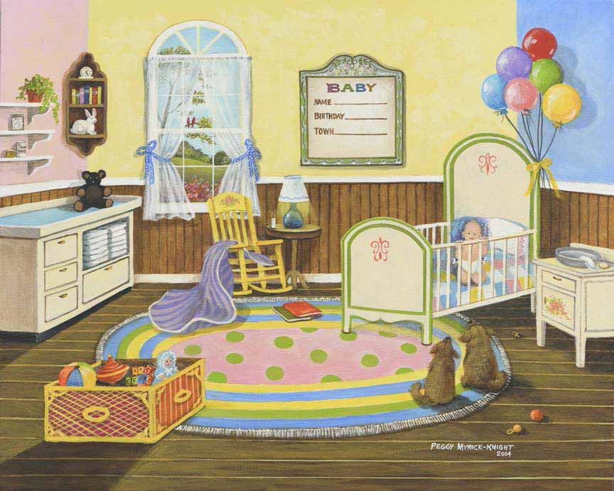PMK – Baby Nursery by Peggy Myrick Knight © Southern Touch Crafters, LLC