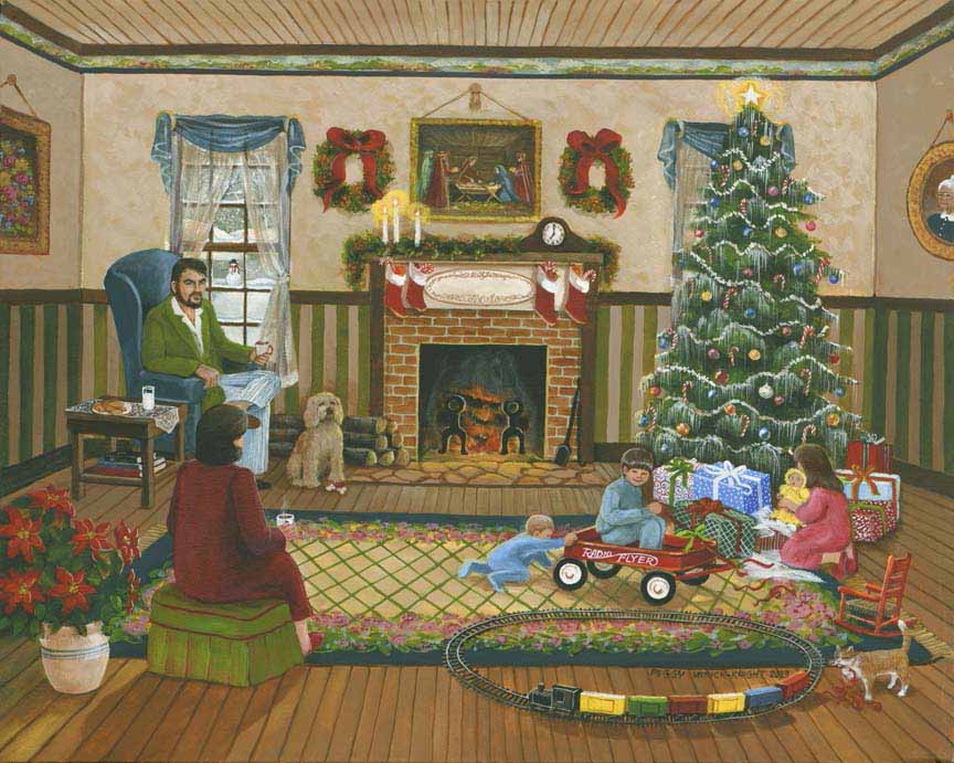 PMK – Christmas Morning by Peggy Myrick Knight © Southern Touch Crafters, LLC