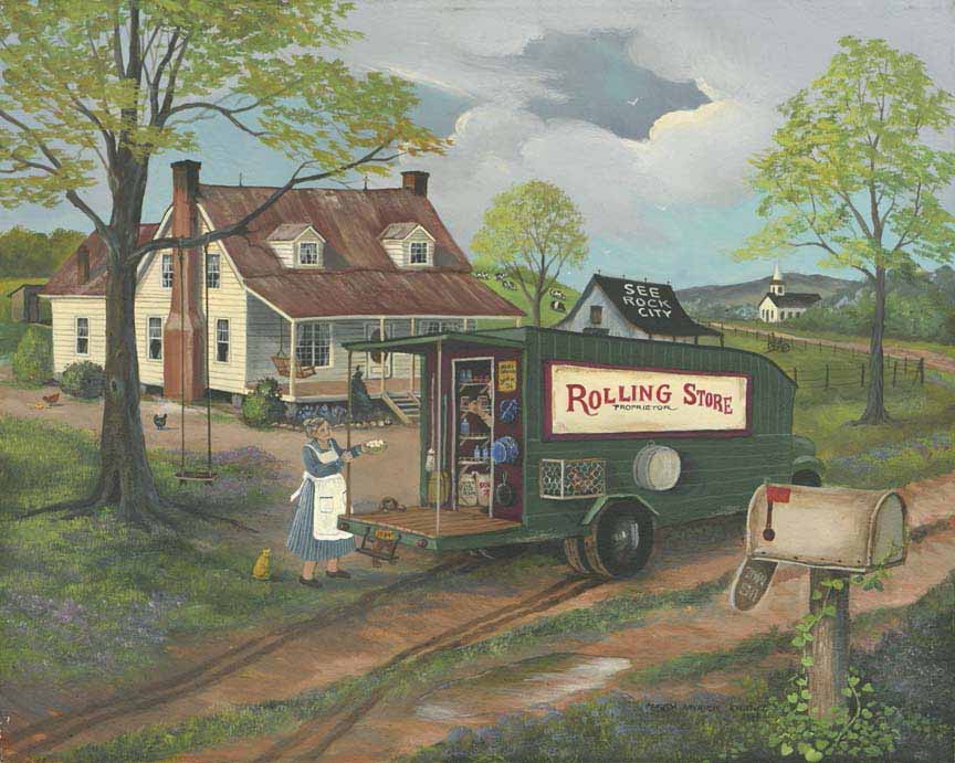 PMK – Rolling Store by Peggy Myrick Knight © Southern Touch Crafters, LLC