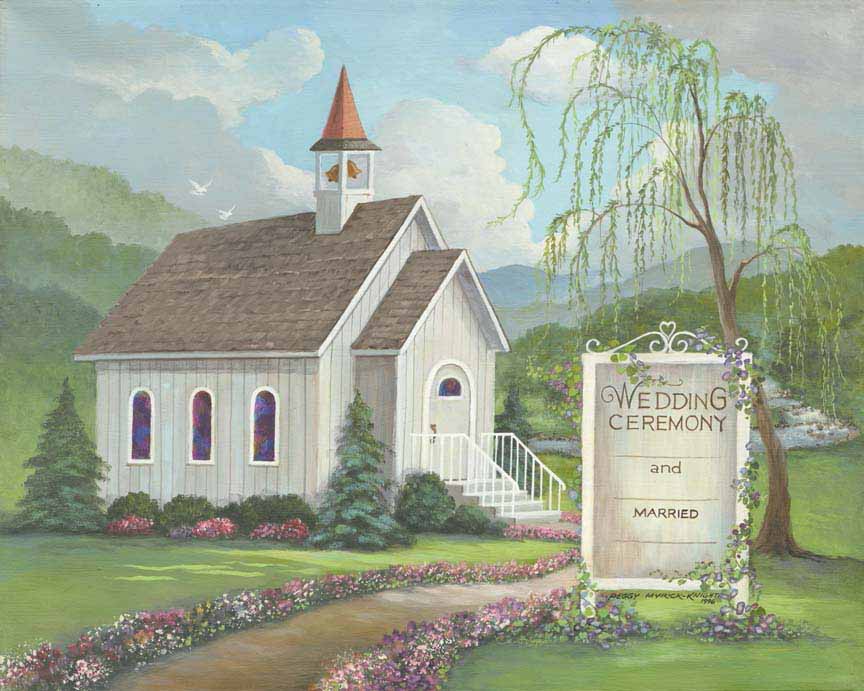 PMK – Wedding Chapel by Peggy Myrick Knight © Southern Touch Crafters, LLC