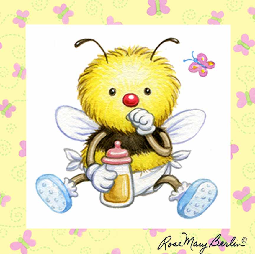 RMB – Bee – Baby Bee © Rose Mary Berlin