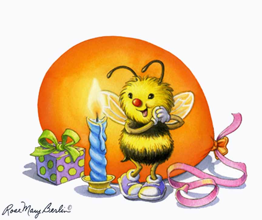 RMB – Bee – Balloon Bee © Rose Mary Berlin